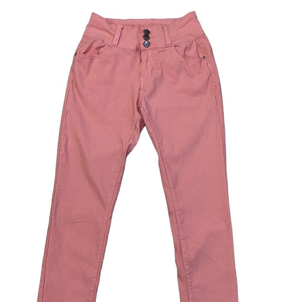 Vinizbena Skinny Jeans Pink Denim Size 9